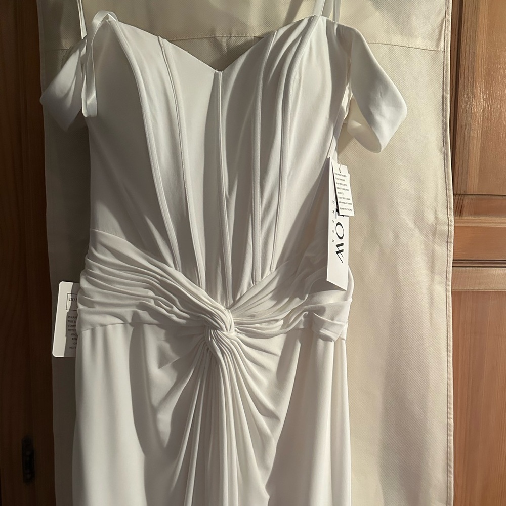 Glow White Bridal or Prom Dress